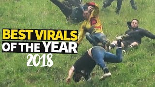 Top 40 Viral Videos of the Year 2018 [upl. by Jud]