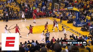 Best moments from Warriors defeating Rockets in Game 6 of Western Conference finals  ESPN [upl. by Malchy948]