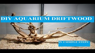 How to make driftwood in three simple steps  Diy driftwood [upl. by Gnilhsa]