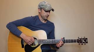 Like A Wrecking Ball  Eric Church  Guitar Lesson  Tutorial [upl. by Nwahsid37]