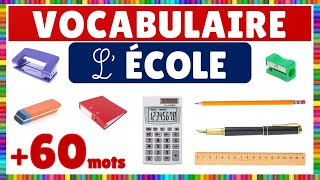 Vocabulaire  lécole [upl. by Barton]