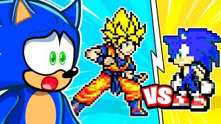 GOKU vs SONIC who is stronger [upl. by Silvestro771]