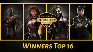 Injustice 2 Pro Series Finals 2018 SonicFox HoneyBee Tweedy Semiij Winners Top 16 [upl. by Aehtela]