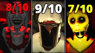 Ranking EVERY Mimic Monsters JUMPSCARE [upl. by Nerot]