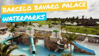 Barcelo Bavaro Palace  Waterpark Tour  Punta Cana [upl. by Bohman]