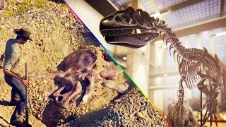 Experience The Life Of A Paleontologist  Digging Up Dinosaur Bones To Build A Dinosaur Museum [upl. by Augie285]