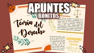 APUNTES BONITOS DIGITALES EN WORD PASO A PASO [upl. by Goldsmith347]