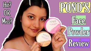 New PONDS Face Powder Review amp Demo [upl. by Bubb]