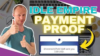 IdleEmpire Payment Proof – See How to Cash Out Easily StepbyStep [upl. by Bax]