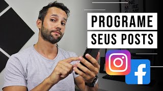 Como AGENDAR POSTAGEM no Facebook e no Instagram 2024 Grátis [upl. by Etiuqal634]