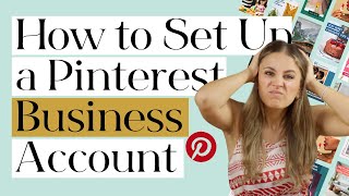 How to create a PINTEREST ACCOUNT for Business Tutorial  Pinterest Marketing Strategy 2020 [upl. by Argile]