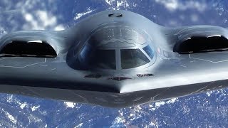 B2 Spirit Stealth Bomber in Action  Training [upl. by Steve]