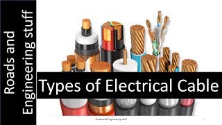 types of Cables [upl. by Hsot]