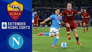 Roma vs Napoli Extended Highlights  Serie A  CBS Sports Golazo [upl. by Nady]