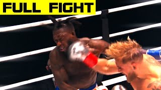 Jake Paul Defeats Nate Robinson Via SecondRound Knockout FULL FIGHT [upl. by Walkling]