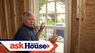 How to Straighten a Window  Ask This Old House [upl. by Hogen4]