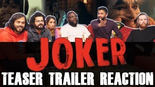 Joker Teaser Trailer Reaction [upl. by Arayk]