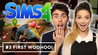 WooHoo For The First Time  Zalfie Sims 4 3 [upl. by Hsina]