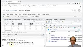 R Studio  How to perform a Fishers Exact Test in R Studio [upl. by Edbert]