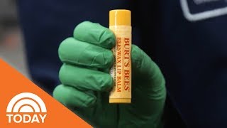 How Burts Bees Lip Balms Are Made  TODAY [upl. by Neladgam]