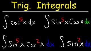 Trigonometric Integrals [upl. by Monia339]