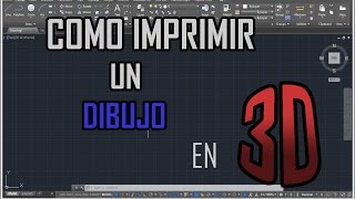 Como imprimir un dibujo en 3D [upl. by Norrie]