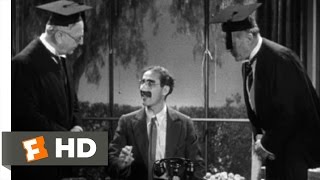 Horse Feathers 19 Movie CLIP  Im Against It 1932 HD [upl. by Tat]