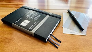 Moleskine Pro Project Planner Review and Flip Through [upl. by Cirdnek]