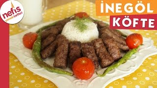 İnegöl Köfte Tarifi  Köfte  Nefis Yemek Tarifleri [upl. by Ynohtona]