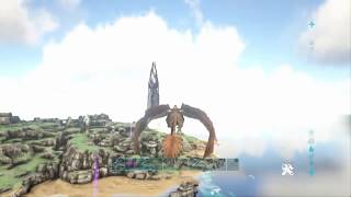 ARK Ragnarok Lava Golem entrance and route read description [upl. by Hayne]