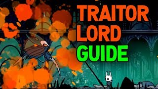 Hollow Knight How to Find and Beat the Traitor Lord Boss [upl. by Akenehs172]