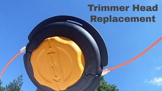 Cub Cadet Trimmer Head Replacement [upl. by Straub715]