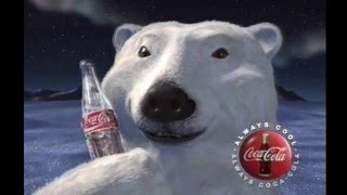 Coca Cola Classic Polar Bears TV commercial 1993 [upl. by Dulcine197]