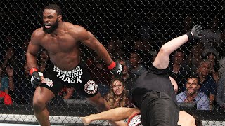 Every Tyron Woodley Finish [upl. by Neelrahs]