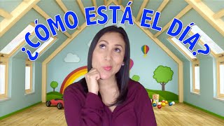 Canción del ESTADO DEL TIEMPO  Canta Maestra [upl. by Zerelda]