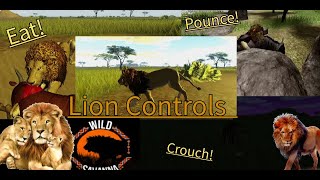 All LION Controls Wild Savannah Beginners Guide ROBLOX [upl. by Grosz]