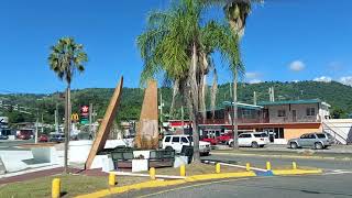 Utuado Pueblo al Barrio Mameyes Abajo en Utuado Puerto Rico [upl. by Kosse]