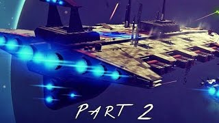 No Mans Sky Walkthrough Gameplay Part 2  Space Station PS4 [upl. by Fahy888]