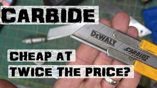 BOLTR DEWALT Carbide  Knife Blades [upl. by Arlo827]