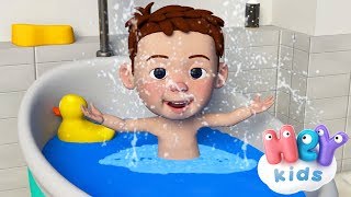 Vaske Hender barnesanger  karaoke 🛁 Badesang for barn  HeyKids [upl. by Aikahs613]