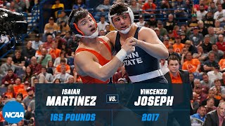 Vincenzo Joseph vs Isaiah Martinez 2017 NCAA title match 165 lbs [upl. by Bedelia570]