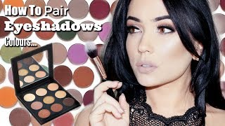 Beginner Eye Makeup  How To Pick Eyeshadow Combinations  Highlight Contour Transition Shades [upl. by Hsirk]