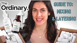 The Ordinary  ULTIMATE GUIDE TO MIXING amp LAYERING SKINCARE [upl. by Rihana]