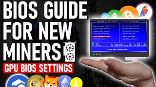 Motherboard BIOS Settings For Mining Rigs [upl. by Magulac]