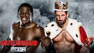 WWE Battleground Kickoff [upl. by Eiznikam]