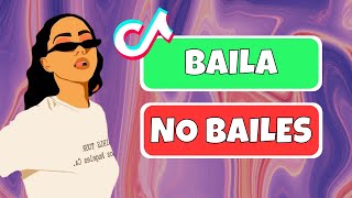 BAILA  NO BAILES 🔥 BAILA SOLO SI EL VÍDEO TE LO PIDE  NIVEL BAILES Y TENDENCIAS DE TIKTOK 2020 [upl. by Puiia]