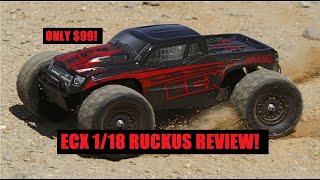 ECX 118 Ruckus Review [upl. by Bein]