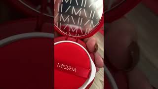 Missha Velvet Finish Cushion Unboxing n21 missha kbeauty [upl. by Aivin928]