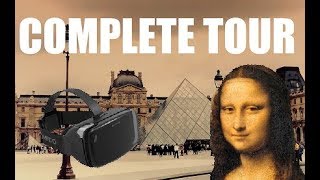 Louvre Complete Tour 360 [upl. by Atekihc]