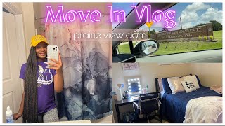 hbcu college move in vlog  prairie view aampm  university square dorm [upl. by Luigi]